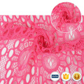Hot Sale a vestuário bonito de alta qualidade Dubai Mesh Mesh Fabric Polysters Bordado